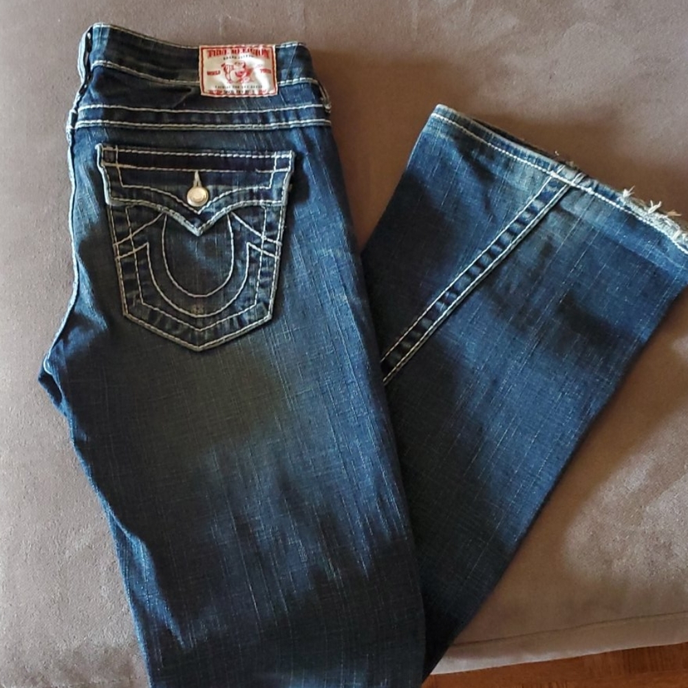 True Religion jeans.